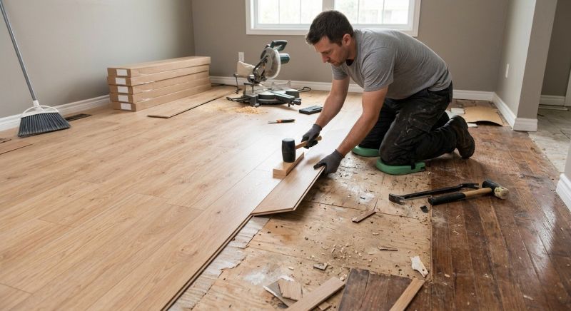 Laminate Floor Installation in Bainbridge Island, WA