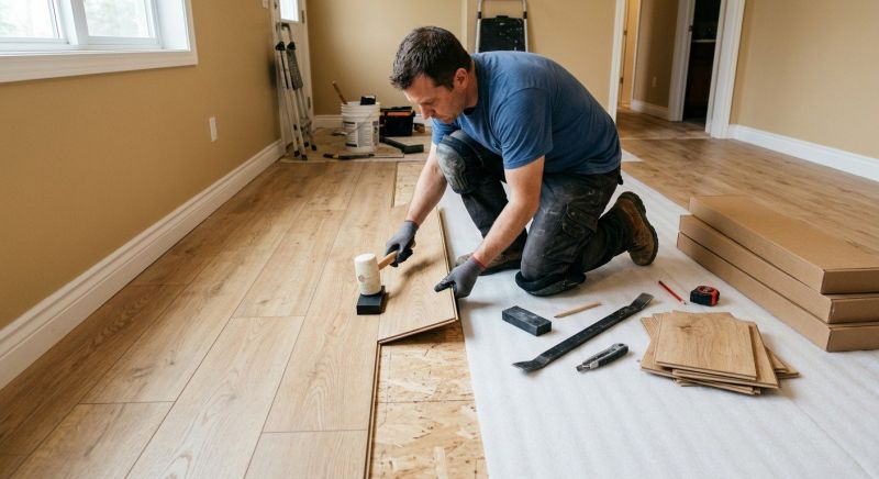 Laminate Floor Installation in Mercer Island, WA