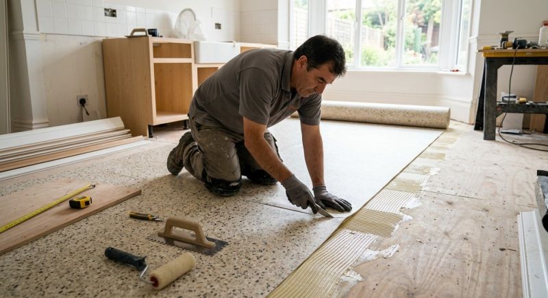 Linoleum Floor Installation in King County, WA