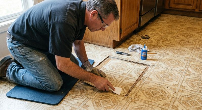 Linoleum Floor Installation in Pierce County, WA