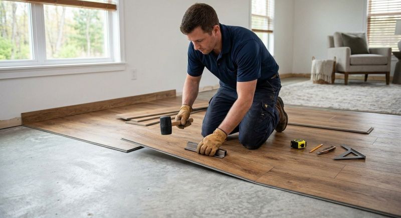 Luxury Vinyl Tile Installation in North Bend, WA