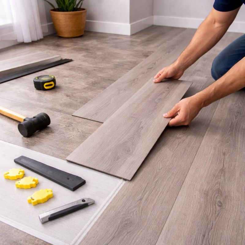 Luxury Vinyl Tile Installation in Sumner, WA
