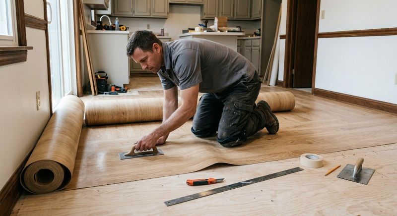 Sheet Flooring Installation in Fox Island, WA