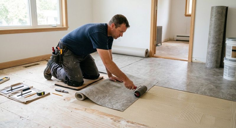 Sheet Vinyl Installation in Bainbridge Island, WA