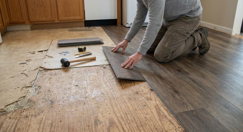 Vinyl Flooring Installation in Steilacoom, WA