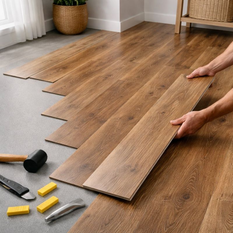 Vinyl Plank Floor Installation in King County, WA