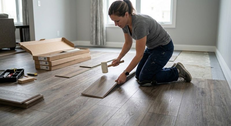 Vinyl Plank Floor Installation in King County, WA