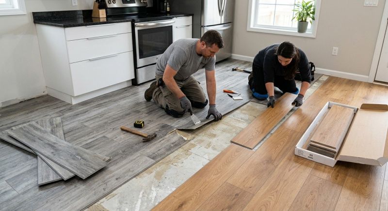 Vinyl Tile Replacement in King County, WA