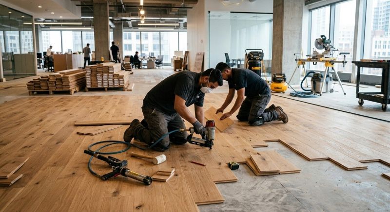 Commercial Hardwood Service in Steilacoom, WA